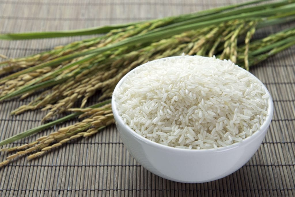 metais pesados : arroz importado da ásia