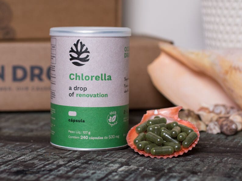 Para serve spirulina que